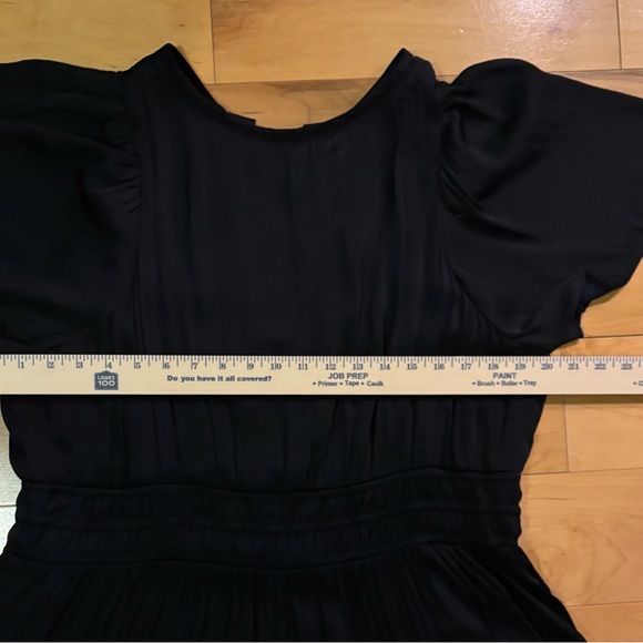 Anthropologie The Somerset Maxi Dress 1X black - Picture 10 of 12